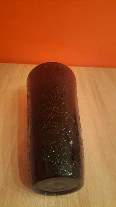 Hialitowy bakłażonowyWazon