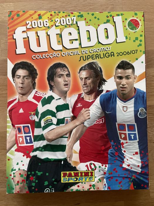 Caderneta incompleta futebol 2006 07