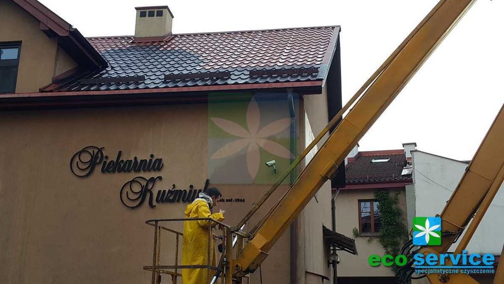 Mycie Dachów, Mycie Kostki, Mycie Elewacji, Malowanie Dachów  Warszawa