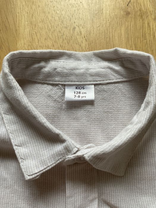 Elegancka koszula z krótkim rękawem 128