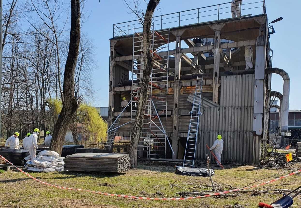 Usuwanie demontaż ETERNITU utylizacja AZBESTU odbiór transport