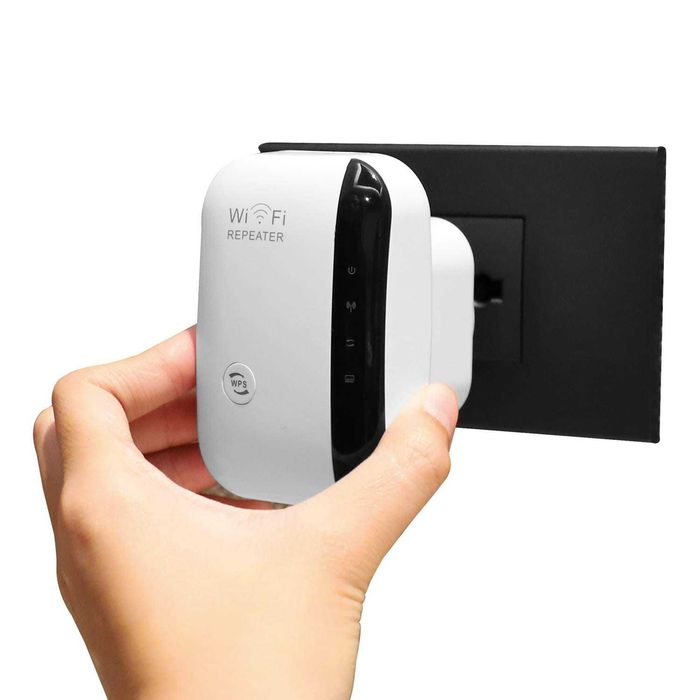 Wzmacniacz Sygnału WiFi Repeater 300 Mb/s 2.4GHz Mocny Naxan