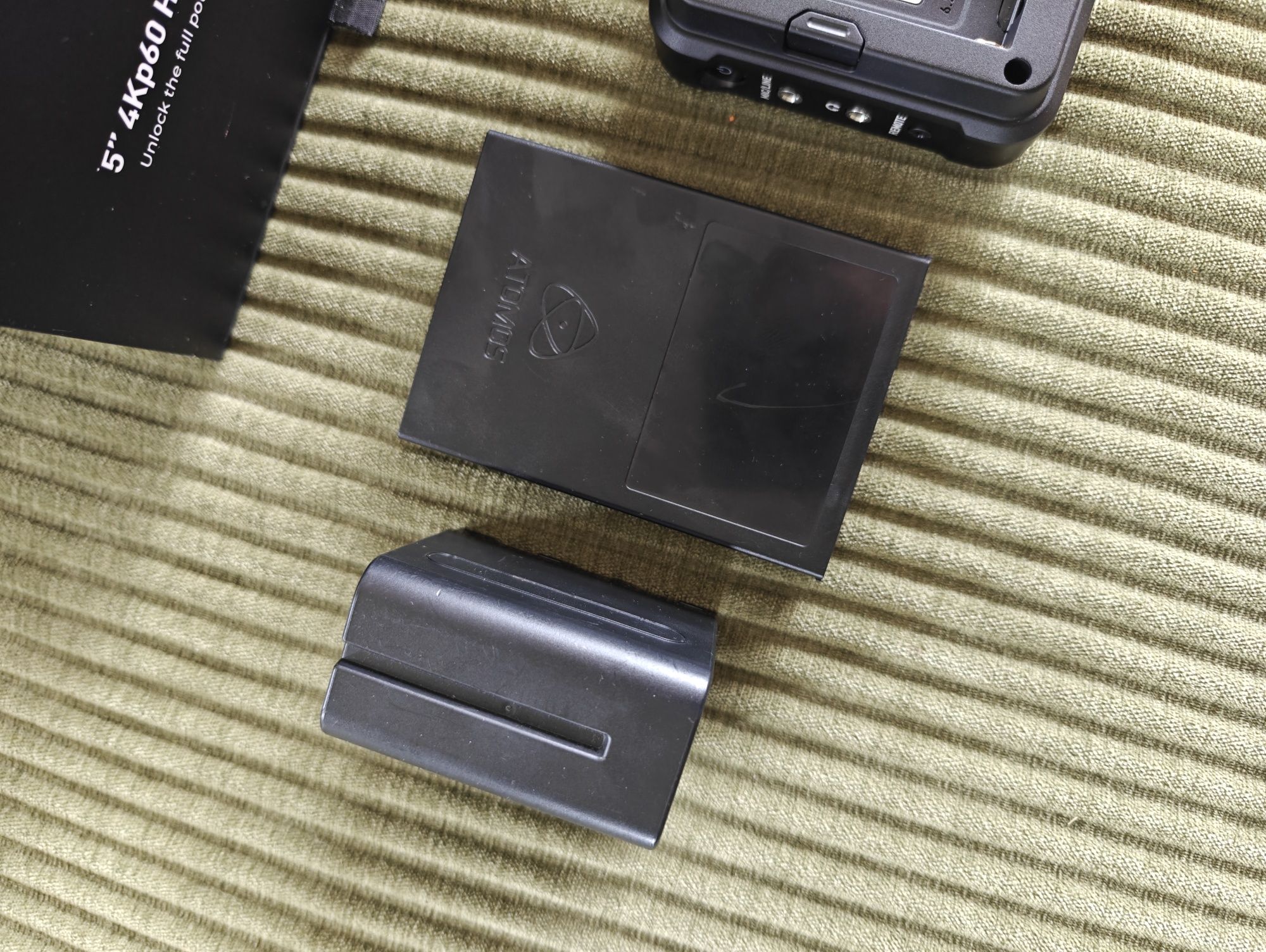 NOWY Atomos Ninja V dysk 500gb HDMI bateria komplet!