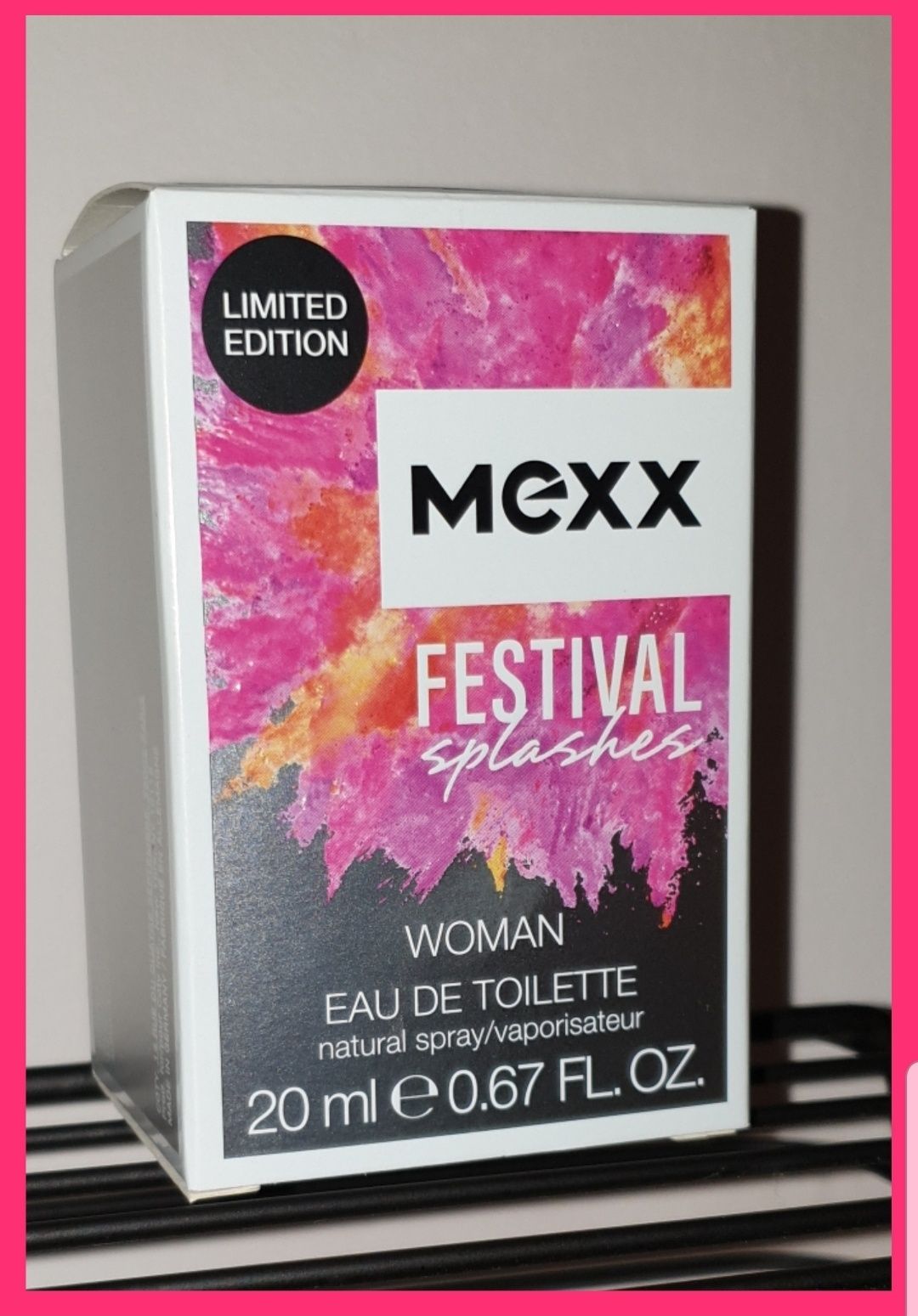 Perfum Mexx festival splashes 20ml limitowana edycja