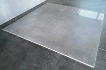 Gres betonopodobny grafit 80x80 duży rozmiar TANIO