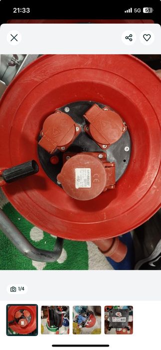 Ogłoszenie  kabel siłowy na bębnie rezerwacja