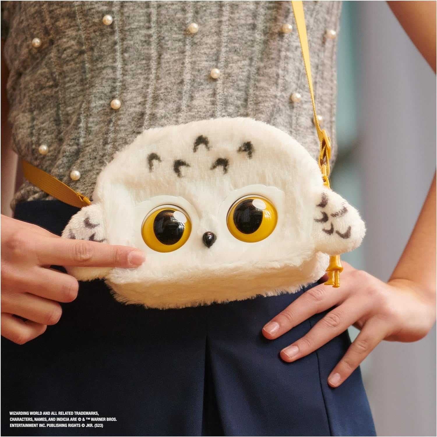 Інтерактивна сумка сова Хедвіг Поттер Purse Pets Harry Potter, Hedwig