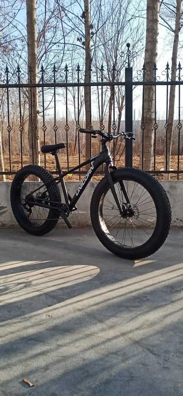 Фетбайк велосипед Fatbike алюминиевый GRIZLY 26"/17" Shimano