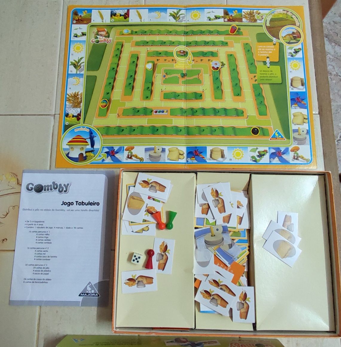 1 Jogo de tabuleiro e 3 puzzles