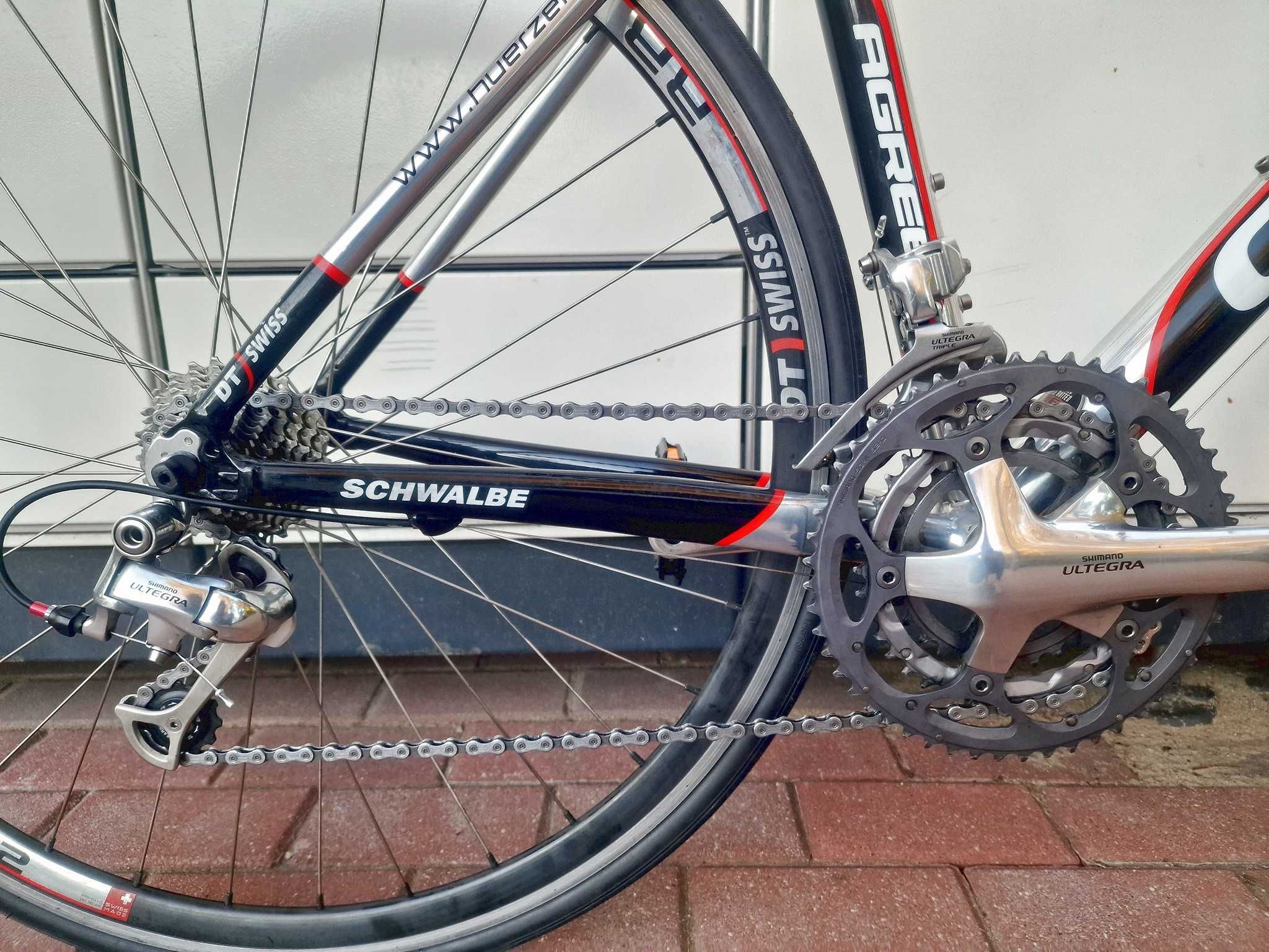 Mała szosa CUBE Agree / 48 cm / Ultegra 3x10 / DT Swiss