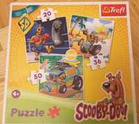 3 komplety puzzli Scooby-Doo