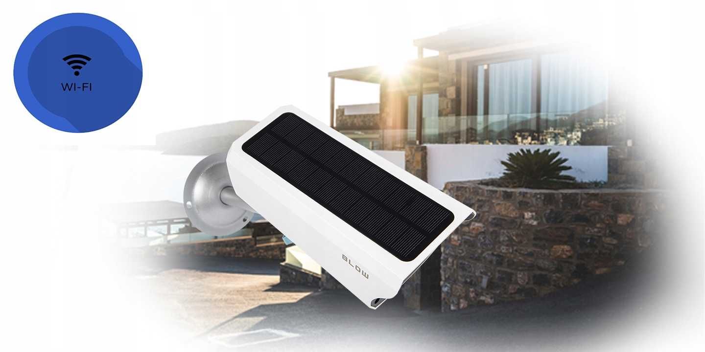 Kamera BLOW WiFi H-492 2MP z panelem solarnym`