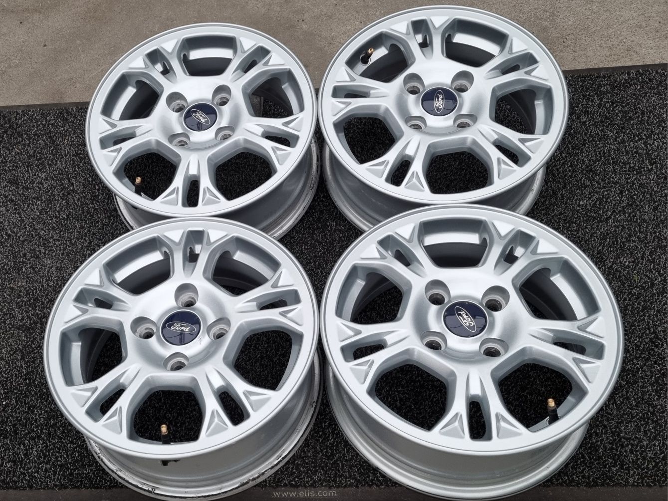 Felgi Alu z czujnikami 14" Ford Fiesta MK7 KA+ 4x108 Oryginalne
