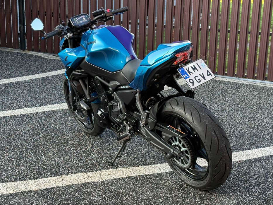 Kawasaki Z650 ABS 2023 ze Szwajcarii **6 000km**WYDECH IXIL**FV23%