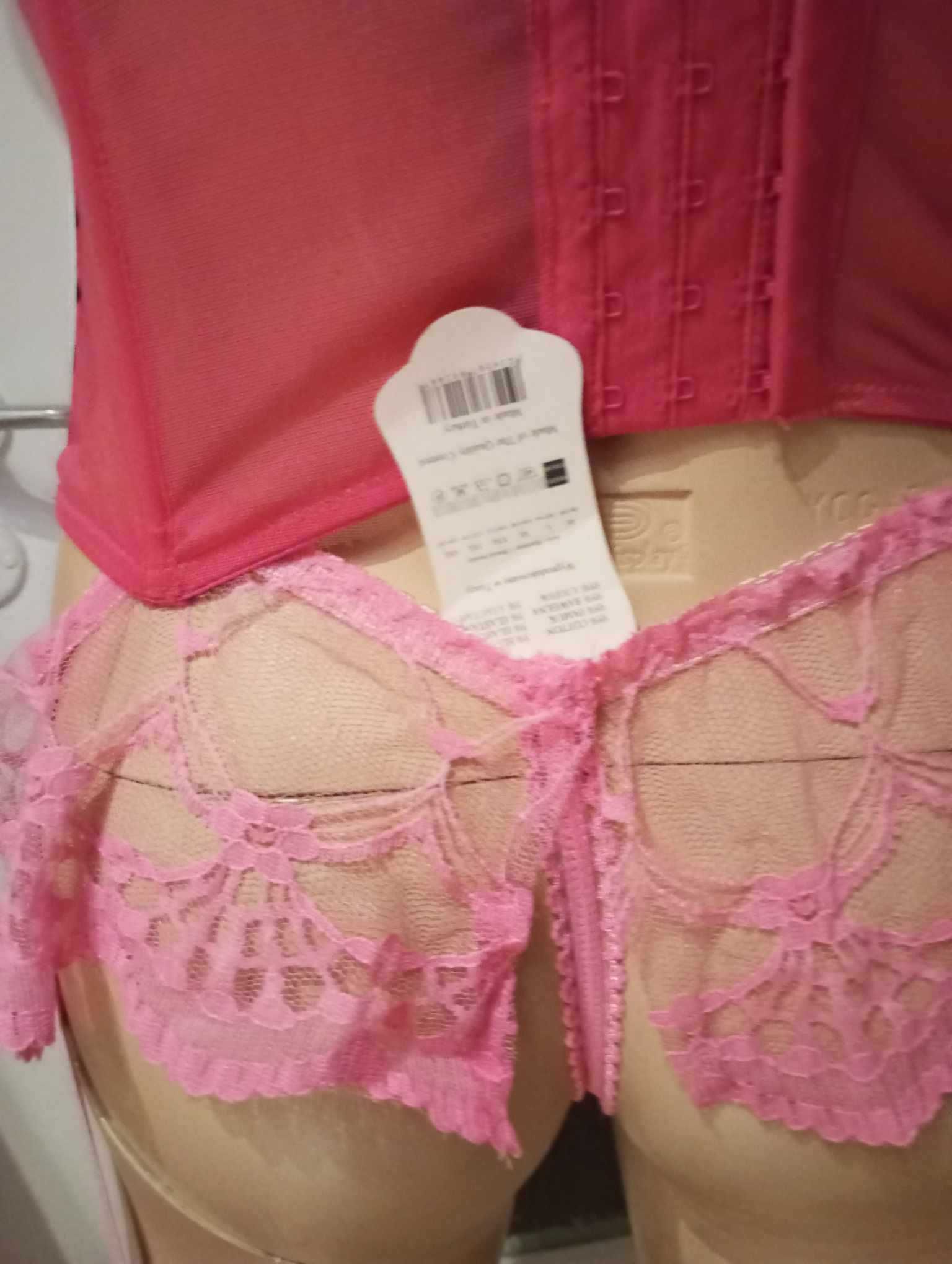 Zestaw nr 26 gorset rozm XS,