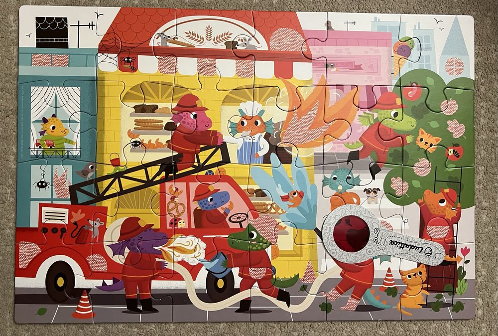Puzzle secreto - Os Bombeiros
