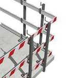 60 Grades guarda corpos zincadas