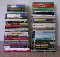 Lote 55 livros - vários géneros - venda individual