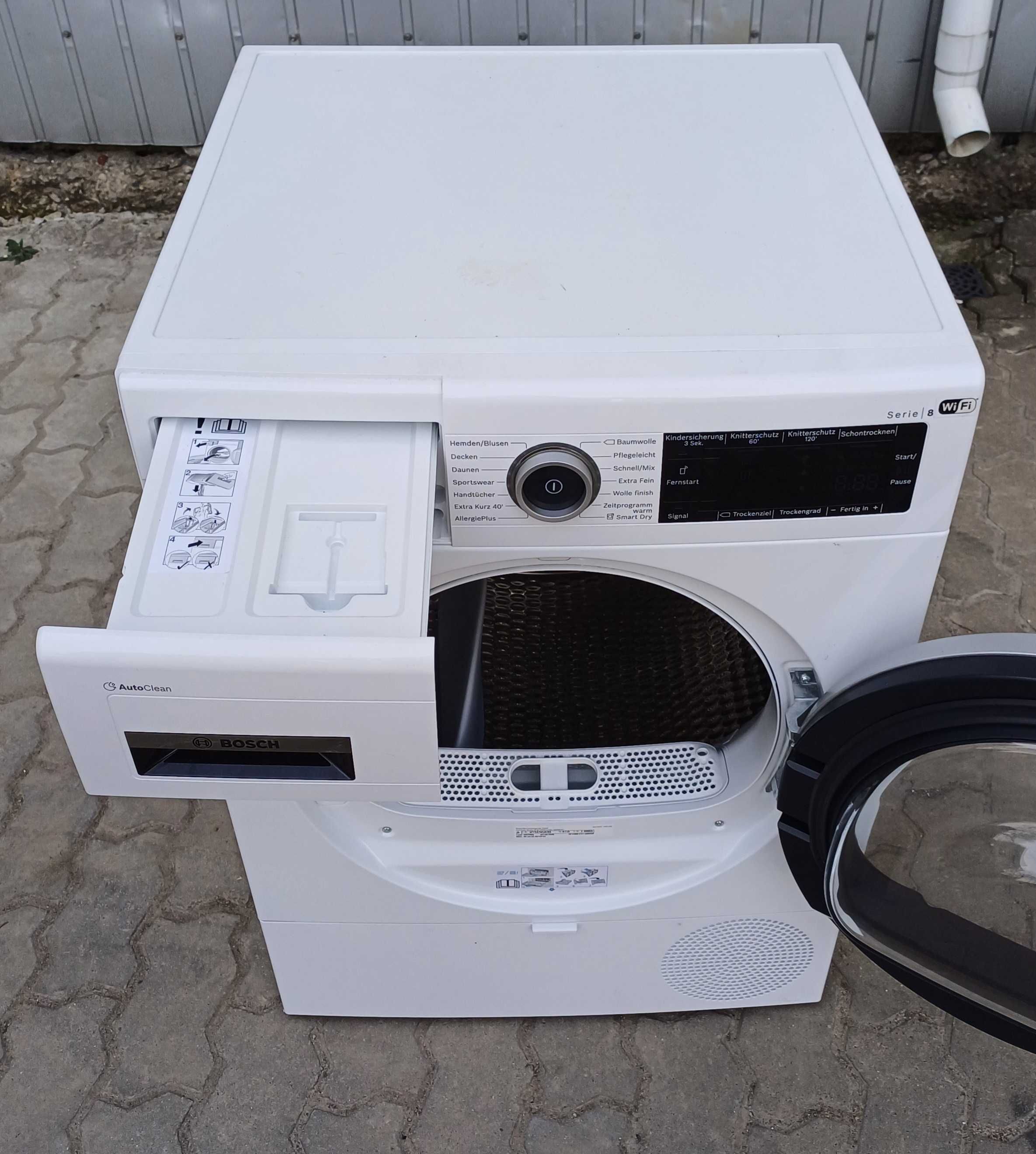 Сушильна машина Бош Bosch WTX87M40 Smart Dry Home Connect Auto Clean