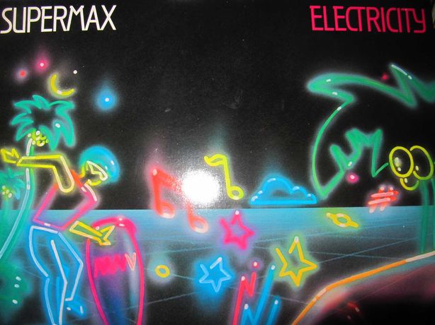 РЕДКИЙ Виниловый Альбом SUPERMAX - Electricity - 1983 *ОРИГИНАЛ