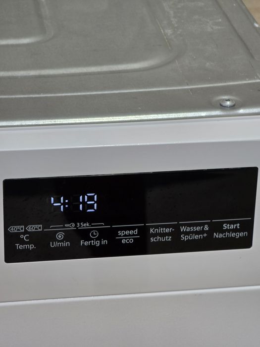 Вбудована пральна машина Siemens 8кг Проекція Інвектор A+++ Німецька!!