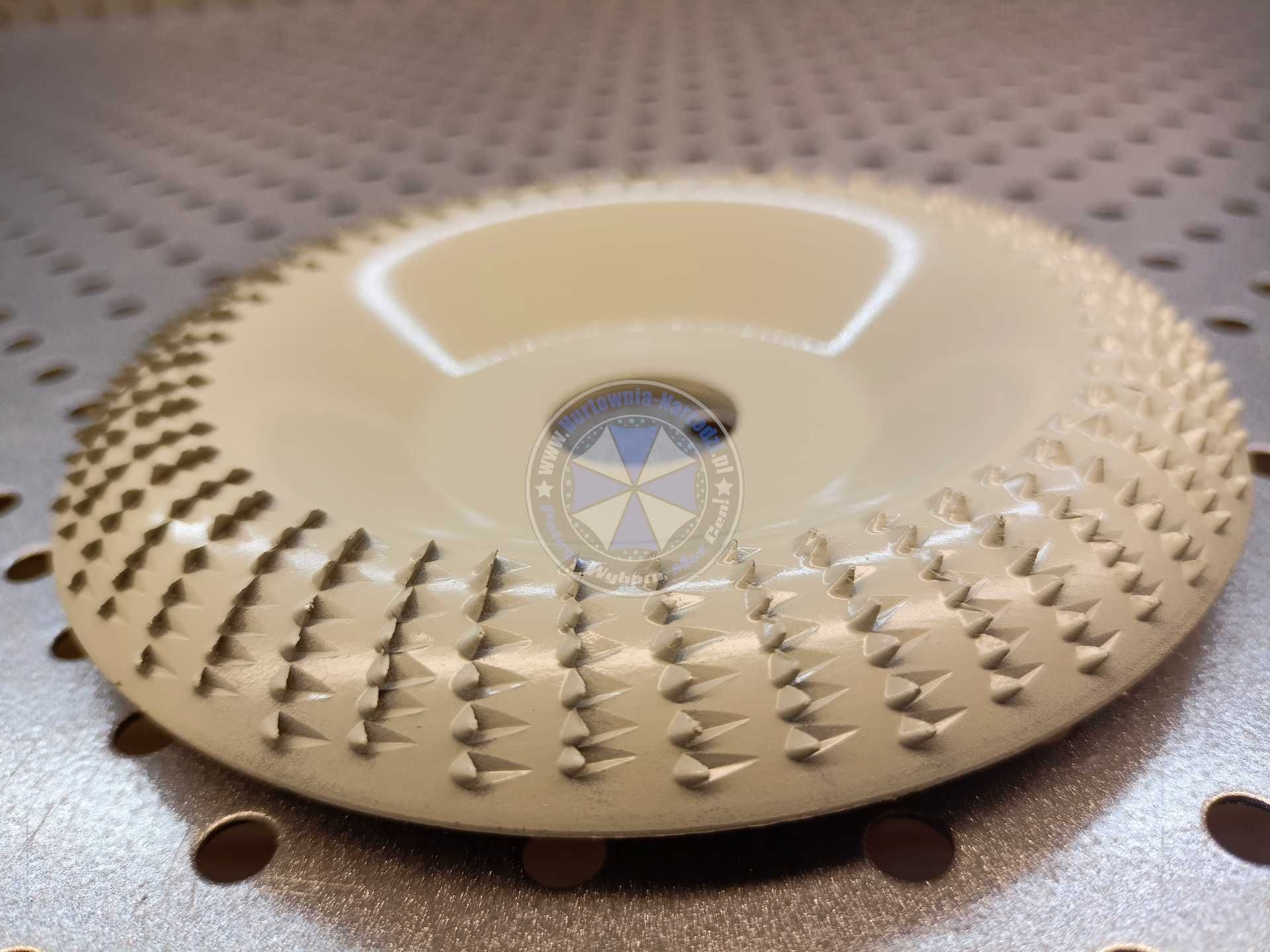 Tarnik wypukły 125mm Tarcza do szlifowania drewna tarnik wypukły 125mm