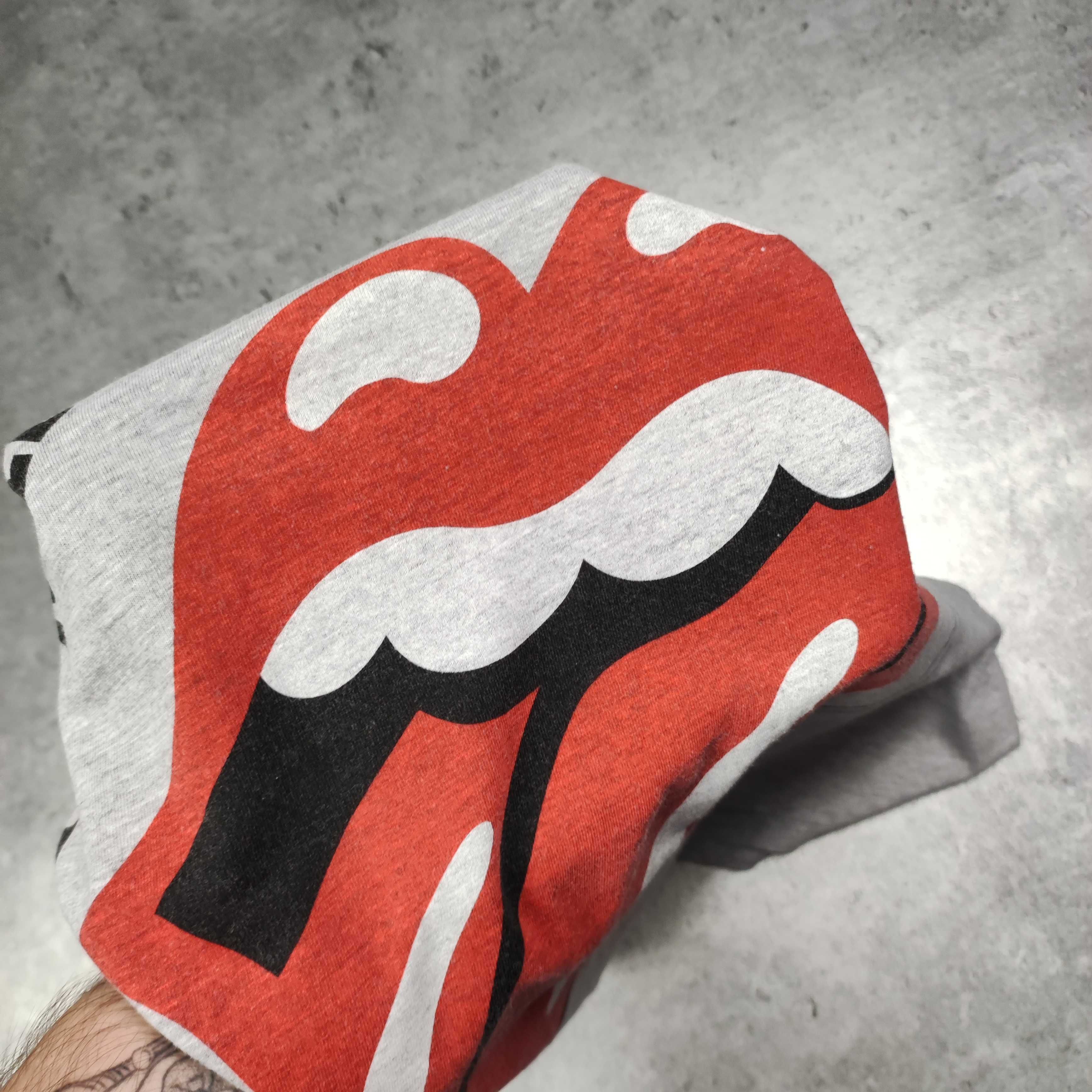MĘSKA Retro Vintage Oficjalna Koszulka 50lecie The Rolling Stones