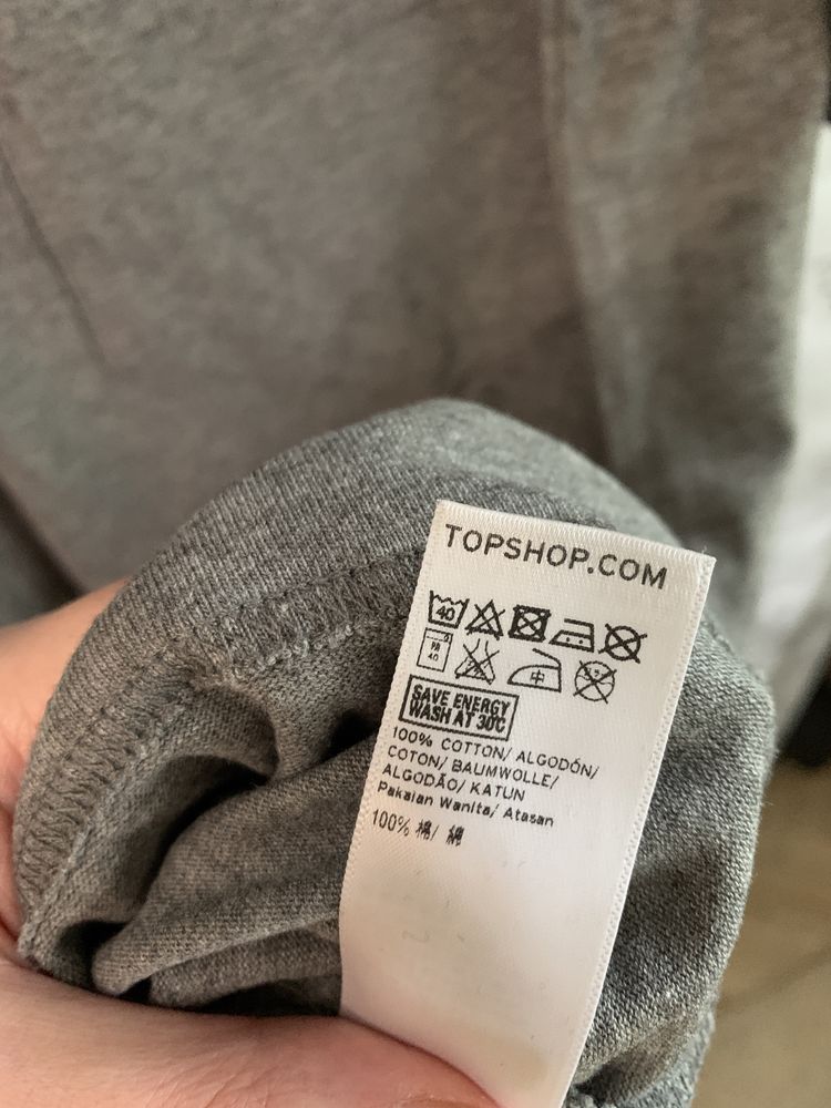 Футболка-туніка Topshop