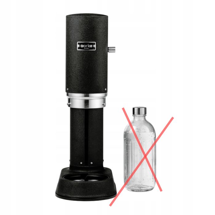 Aarke Carbonator Pro saturator czarny matowy
