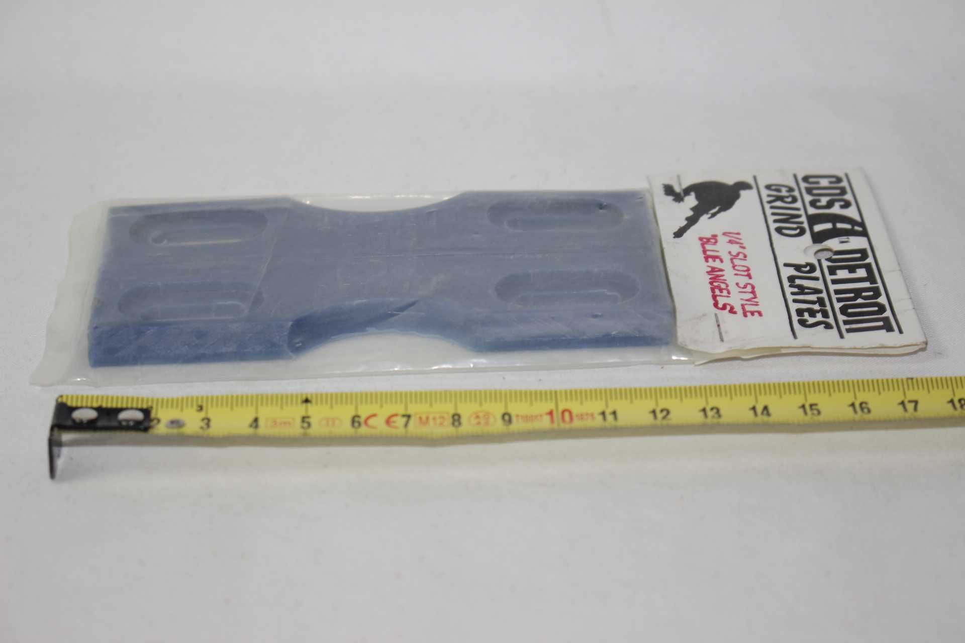 P/ Patins em Linha-CDS Detroit-Grind Plates-1/4 Slot style-Blue Angels