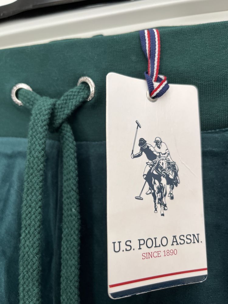 Spodnie dresowe welurowe U.S Polo Assn