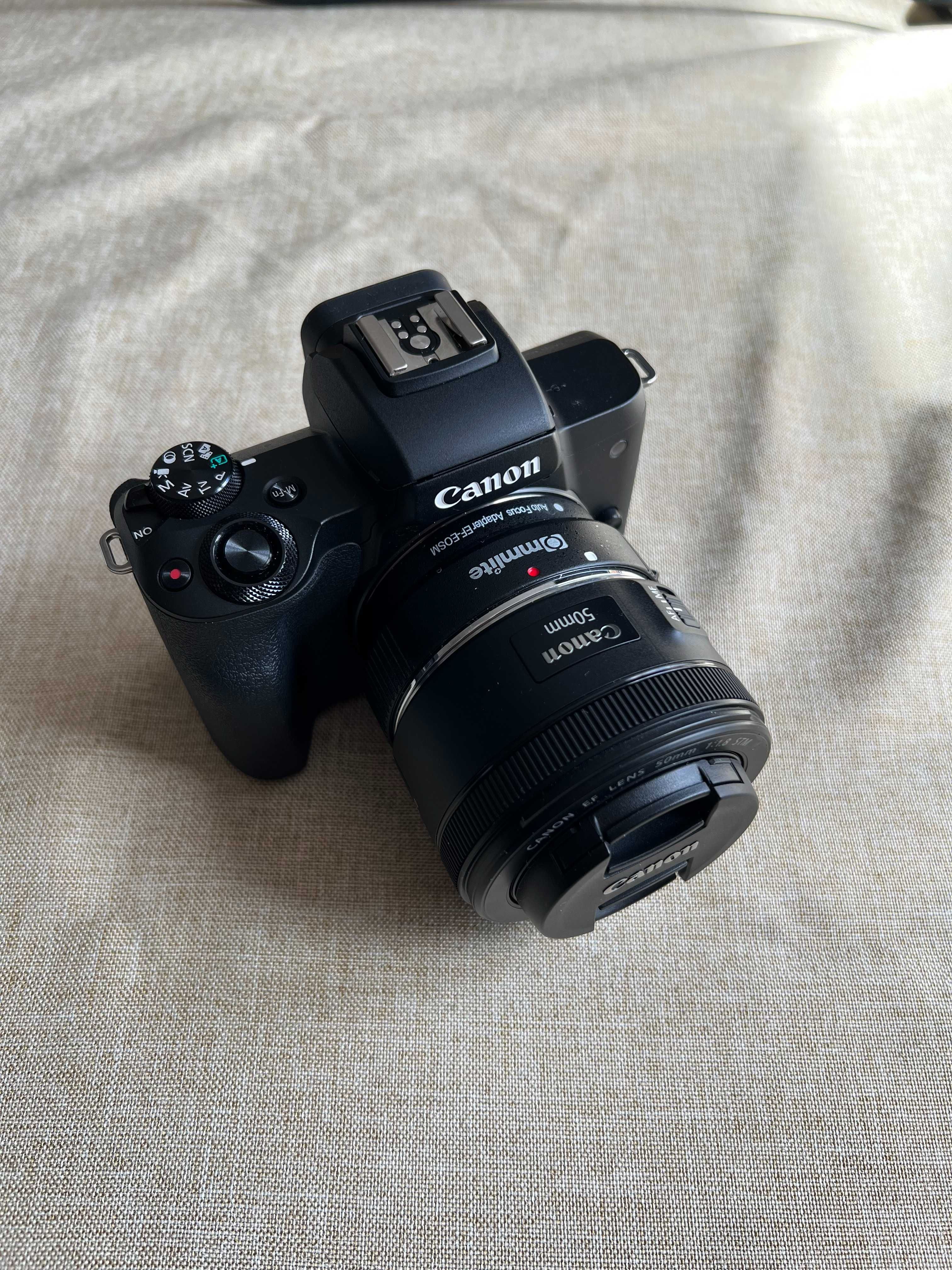 Aparat Canon EOS M50 Mark II + AKCESORIA