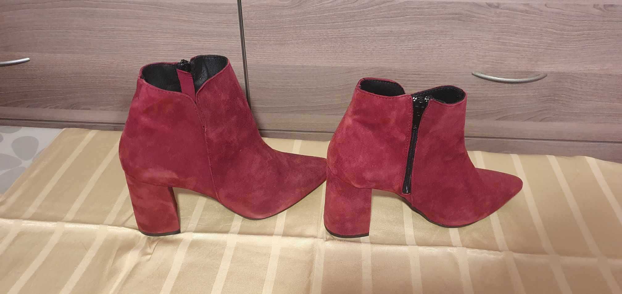 Botki, Buty, Kozaki Zamszowe Tatuum rozmiar 37, Nowe z Metką