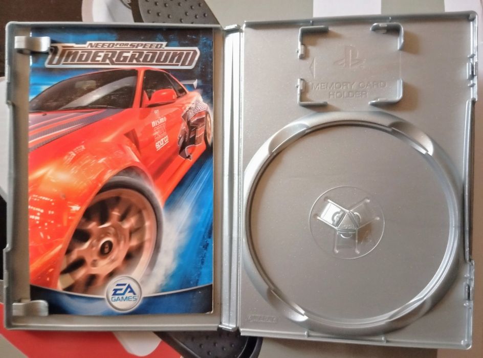 Need for Speed-caixa, FIFA 2008 -jogo PlayStation 2.