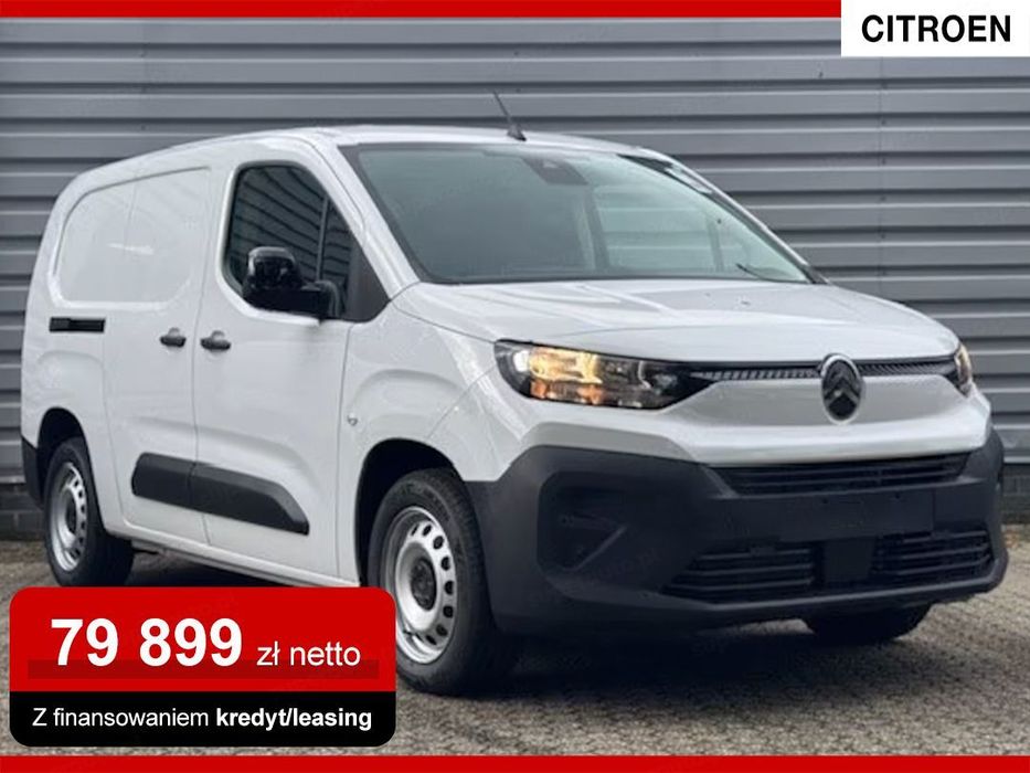 Citroën Berlingo Van XL L2H1 1.5 100KM  Kamera Cofania !! Czujniki Parkowania !! 3-Osobowy !!