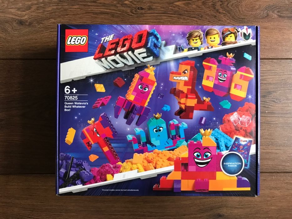 LEGO Movie 2 70825 Pudełko konstruktora Królowej Wisimi - NOWE