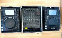 2 x Pioneer CDJ NXS 2 & Pioneer DJM 900 NXS + CASE