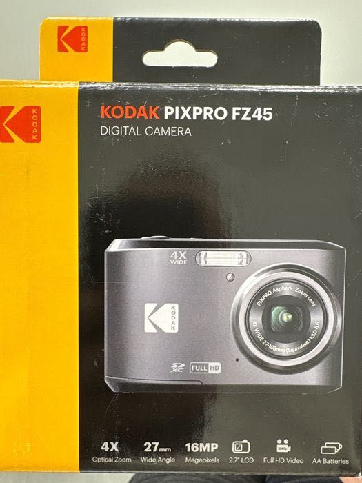 Aparat Kodak FZ 45. Baterie AA