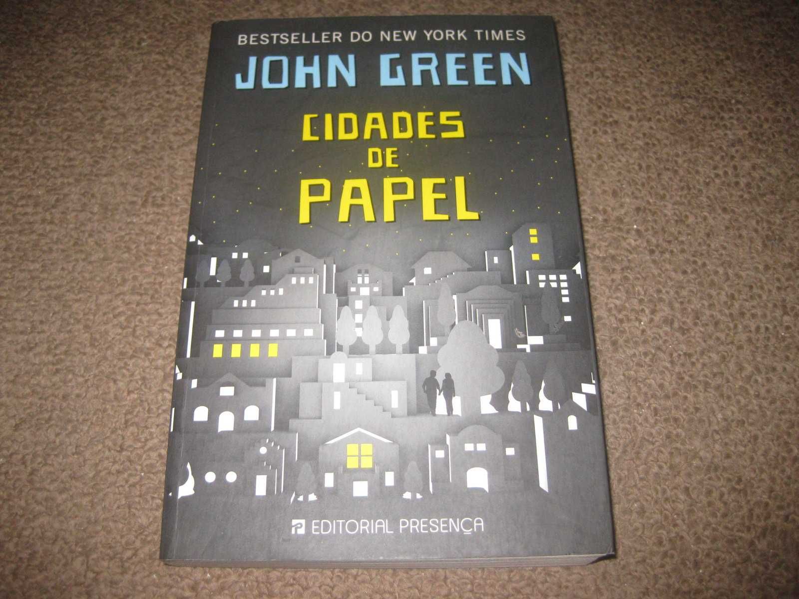 Livro "Cidades de Papel" de John Green
