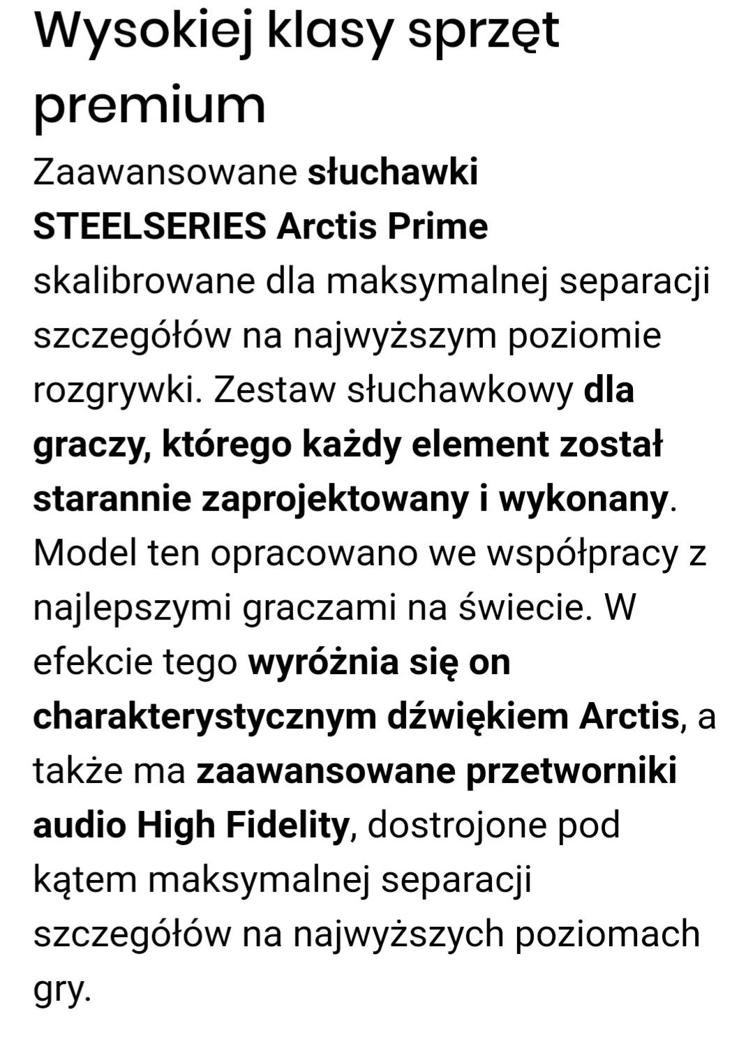 steelseries arctis prime Słuchawki