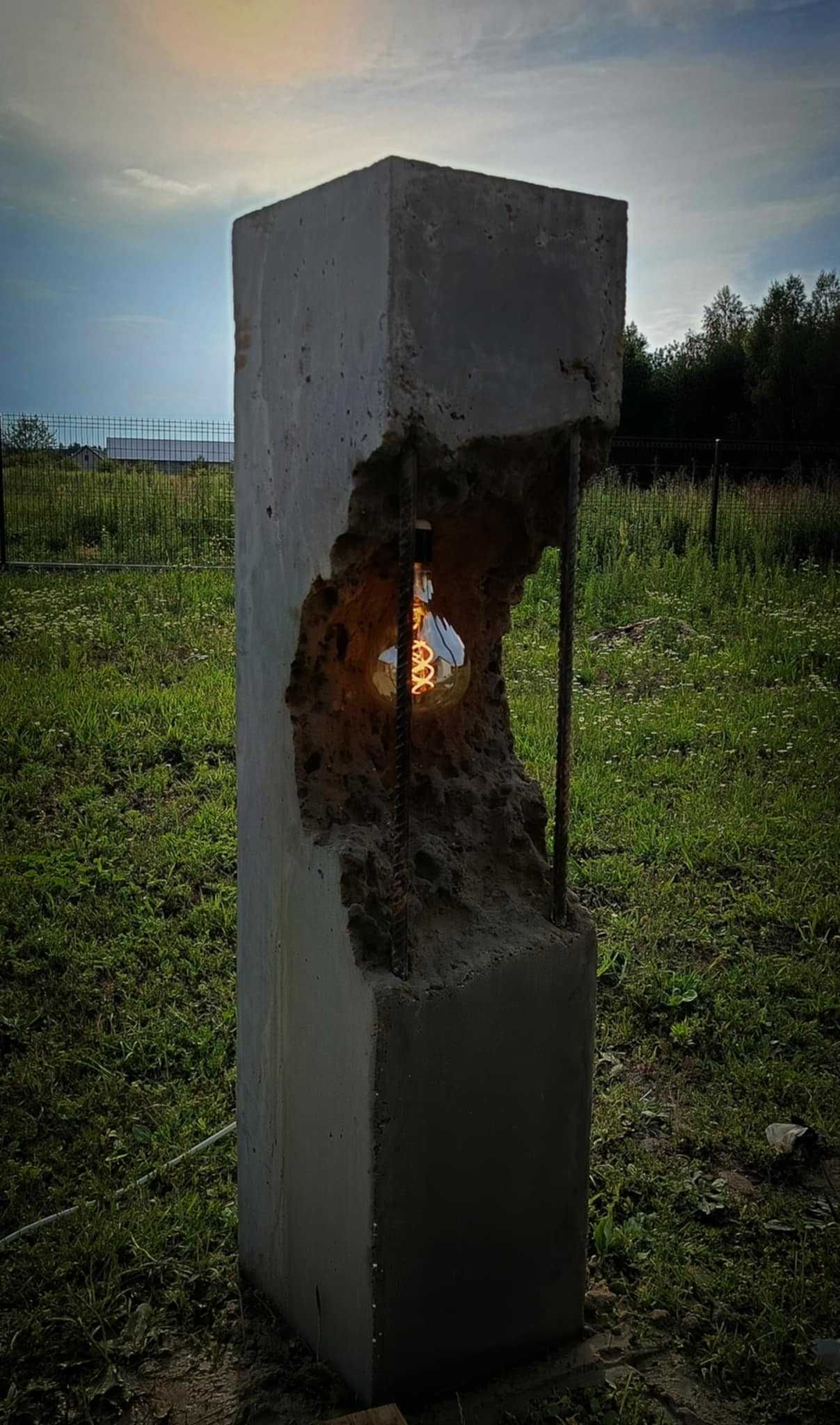 Lampy Betonowe zewnętrzne i wewnętrzne