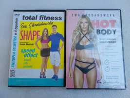 DVD Ewa Chodakowska HOT BODY-nowe i Total fitness