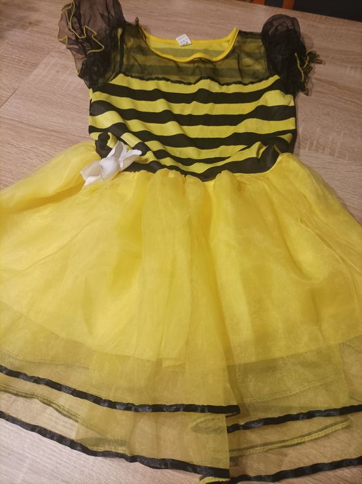 Strój karnawałowy, przebranie, kostium pszczółki rozmiar ok 128-140