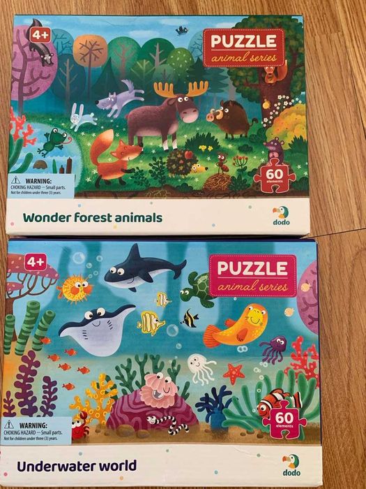 dodo puzzle animal series 4+