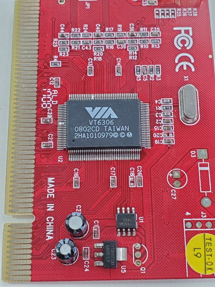 Контроллер PCI Card IEEE-1394 3+1 ports STLab (F-231)