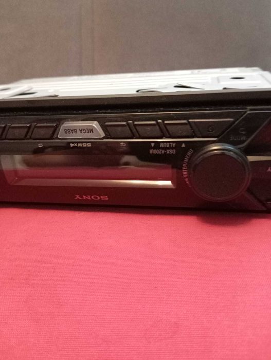Rádio para carro Sony