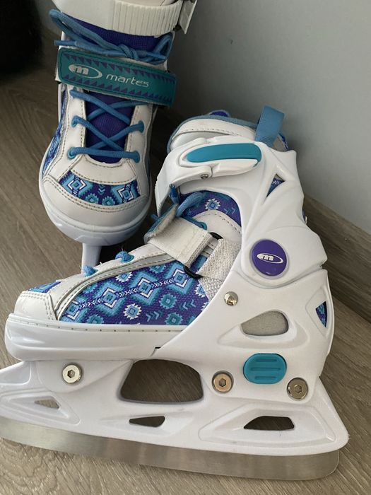 Lyzwy 33/36 dziewczece martes