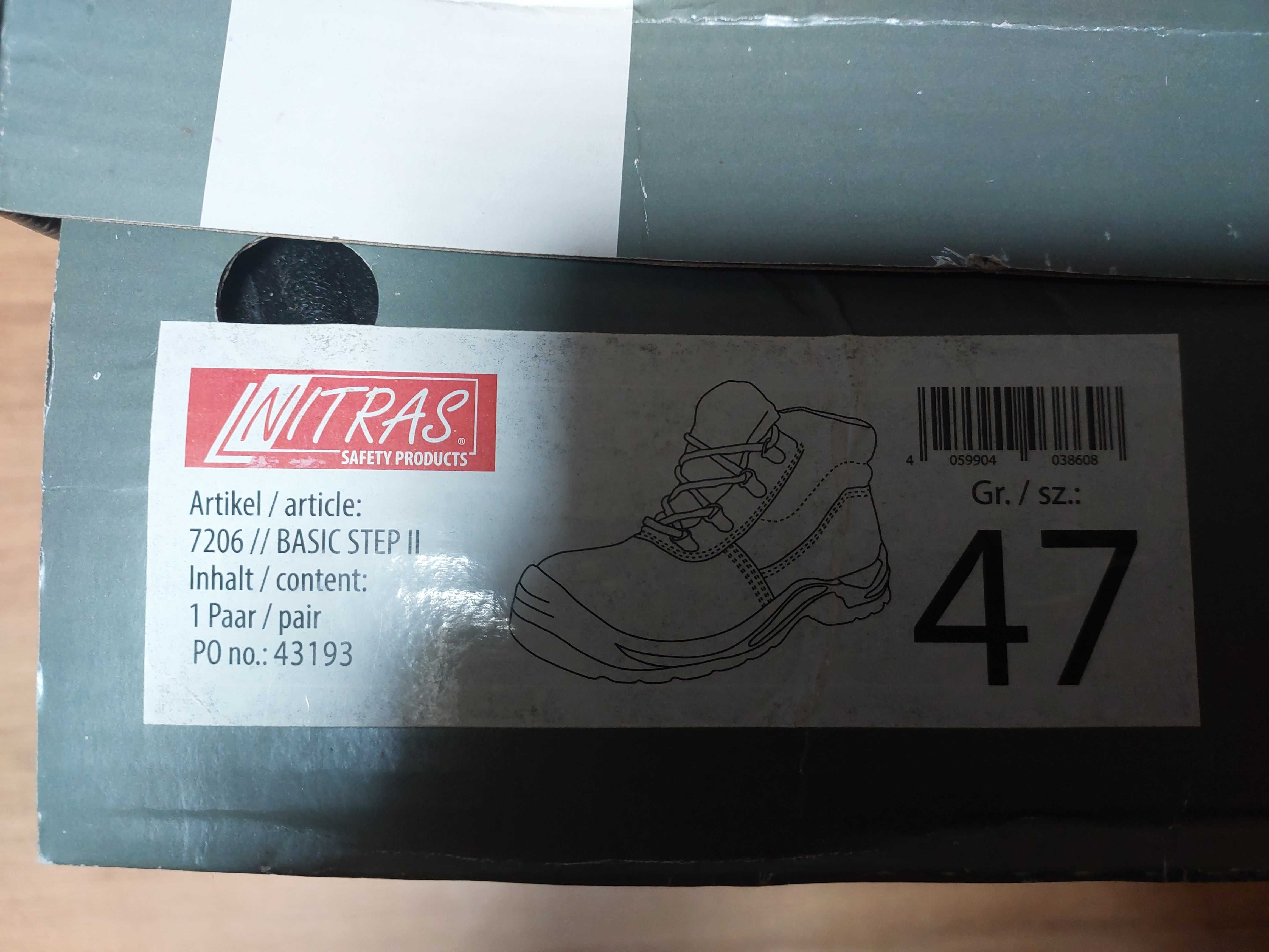 Ботинки NITRAS с металлическим носком47 р