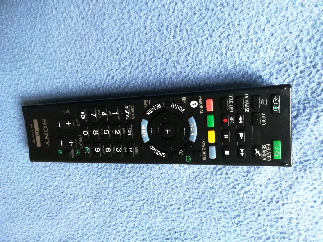 pilot SONY telewizor oryginalny RM-ED 053 telegazeta vintage PRL digit