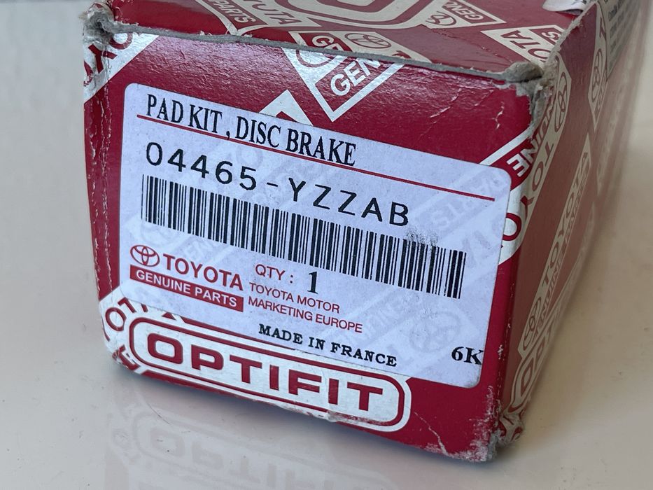 Kit Discos de travões Toyota (novos)